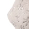 Glitzhome; Glitzhome® 21" White Plush with Snowflake Christmas Stocking; Category:Christmas Stockings; Image:7